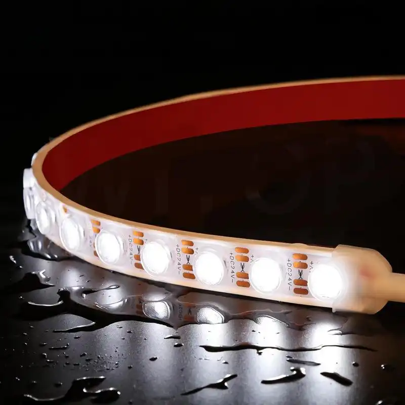 What are the advantages of flexible lens wall wash LED strips?